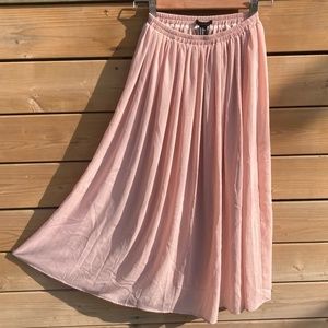 Forever 21 Skirt, Polyester with Elastic Waist XS